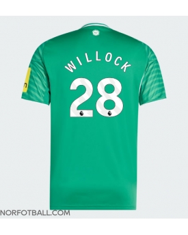 Billige Fotballdrakt Newcastle United Joe Willock #28 Replika Bortedrakt 2025-26 Kortermet
